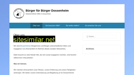 bürgerfürbürger-dossenheim.de alternative sites