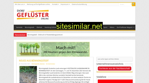 dorfgeflüster-online.de alternative sites