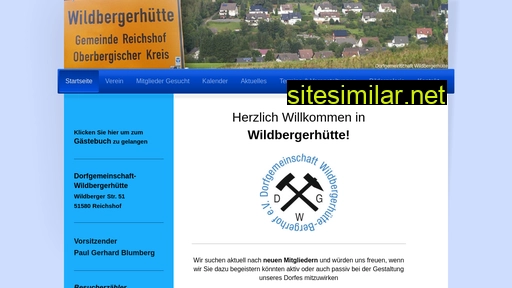 dorfgemeinschaft-wildbergerhütte.de alternative sites