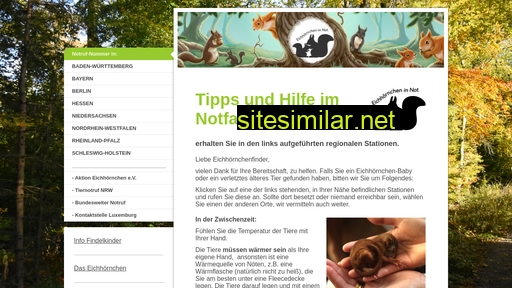 eichhörnchen-in-not.de alternative sites