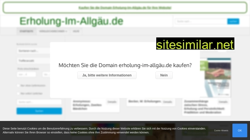 erholung-im-allgäu.de alternative sites