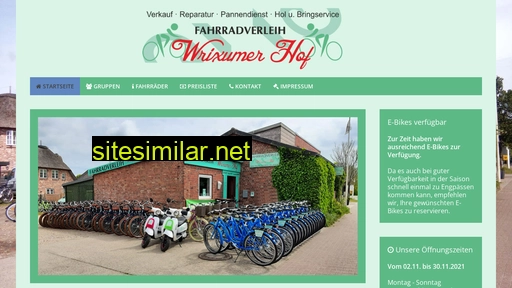 fahrradverleih-föhr-wrixum.de alternative sites
