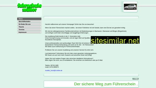 fahrschule-müller-bacharach.de alternative sites