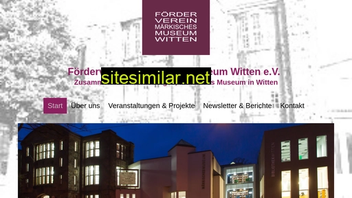 förderverein-museum-witten.de alternative sites
