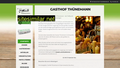 gasthof-thünemann.de alternative sites