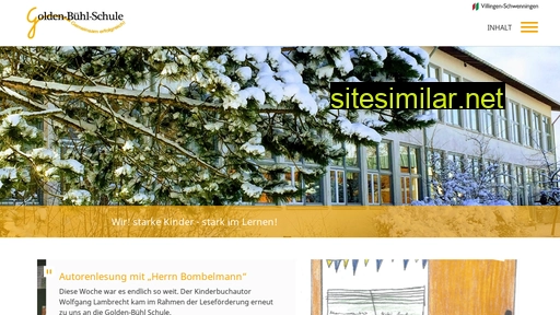 goldenbühlschule.de alternative sites