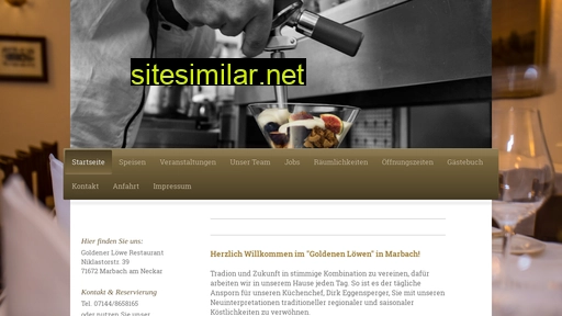 goldener-löwe-marbach.de alternative sites