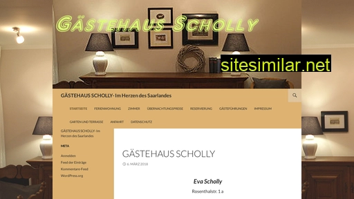 gästehausscholly.de alternative sites