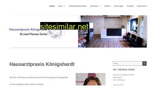 hausarztpraxis-königshardt.de alternative sites