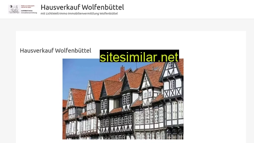 hausverkauf-wolfenbüttel.de alternative sites