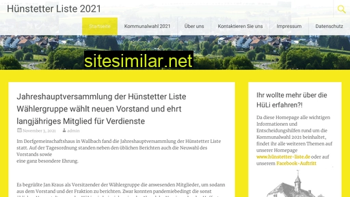hünstetter-liste2021.de alternative sites