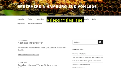 imkerverein-hamburg-süd.de alternative sites