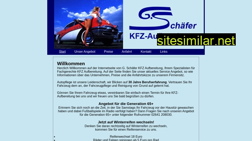 kfz-pflege-schäfer.de alternative sites