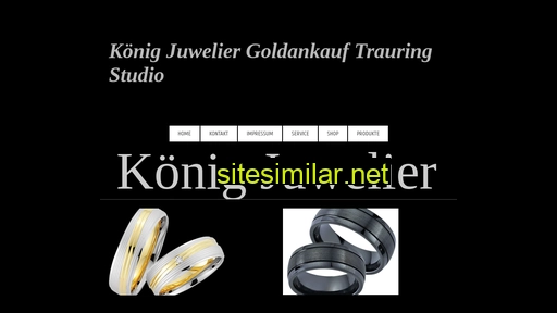 könig-juwelier.de alternative sites