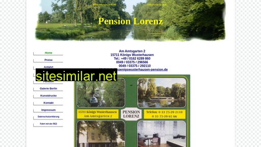 Königswusterhausen-pension-abendruh similar sites