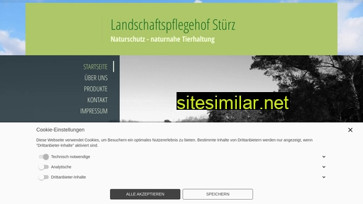 landschaftspflegehof-stürz.de alternative sites