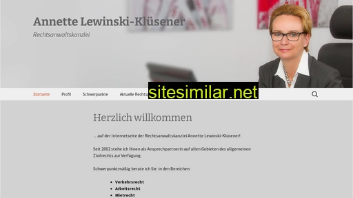 lewinski-klüsener.de alternative sites