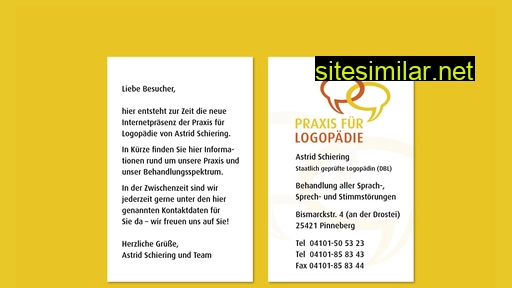 Logopädie-schiering similar sites