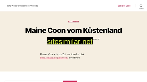 maine-coon-vom-küstenland.de alternative sites