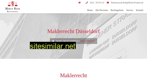 maklerrecht-anwalt-düsseldorf.de alternative sites