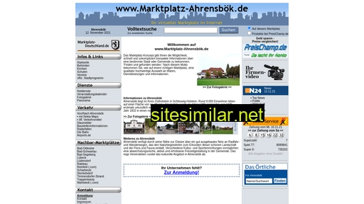 marktplatz-ahrensbök.de alternative sites