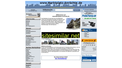 marktplatz-anröchte.de alternative sites