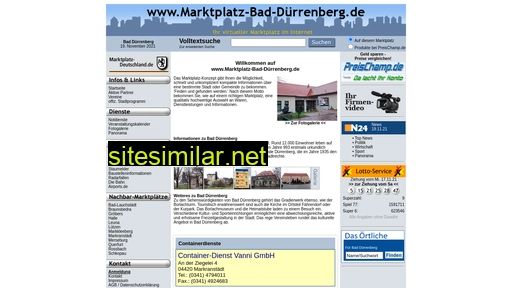 marktplatz-bad-dürrenberg.de alternative sites