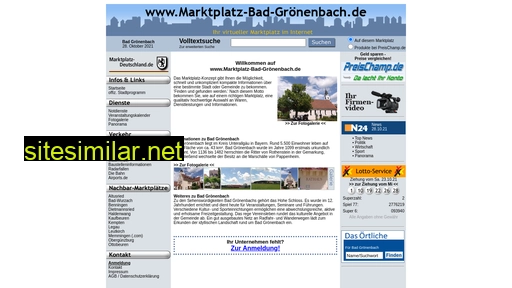marktplatz-bad-grönenbach.de alternative sites