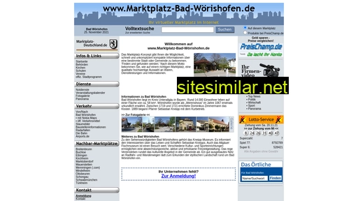 marktplatz-bad-wörishofen.de alternative sites