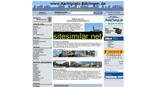 marktplatz-böblingen.de alternative sites