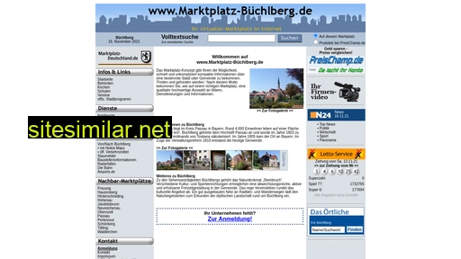 marktplatz-büchlberg.de alternative sites