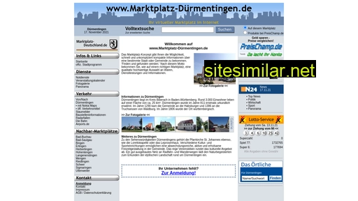 marktplatz-dürmentingen.de alternative sites