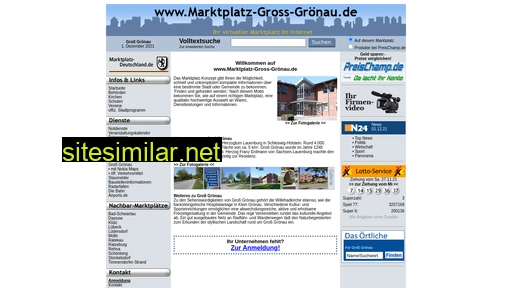 marktplatz-gross-grönau.de alternative sites