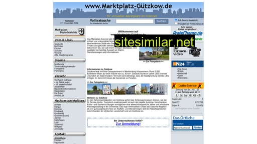 marktplatz-gützkow.de alternative sites