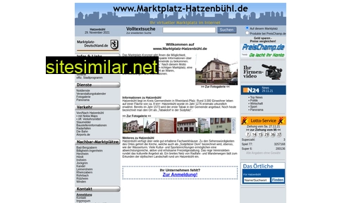 marktplatz-hatzenbühl.de alternative sites