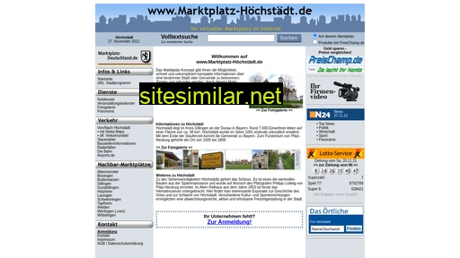 marktplatz-höchstädt.de alternative sites