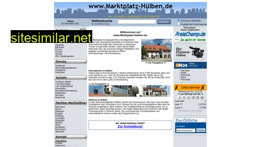 marktplatz-hülben.de alternative sites