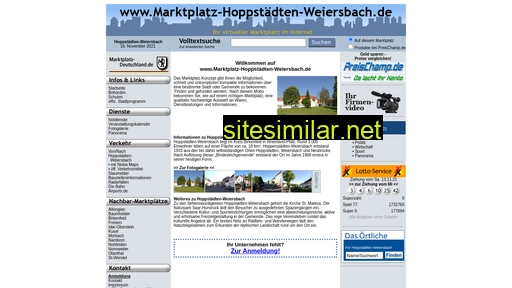 marktplatz-hoppstädten-weiersbach.de alternative sites