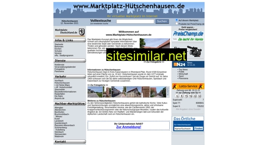 marktplatz-hütschenhausen.de alternative sites