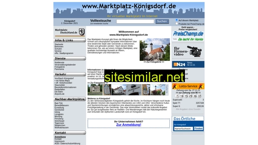 marktplatz-königsdorf.de alternative sites