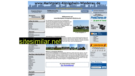 marktplatz-königshain-wiederau.de alternative sites