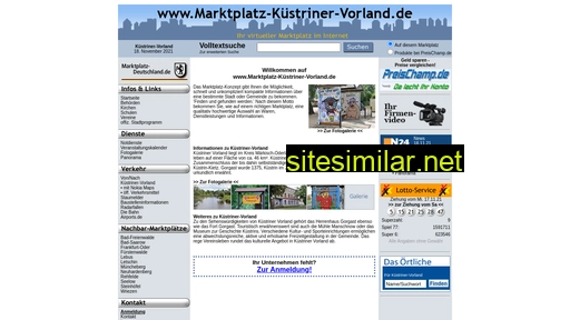 marktplatz-küstriner-vorland.de alternative sites
