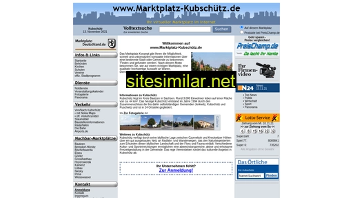 marktplatz-kubschütz.de alternative sites