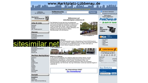 marktplatz-lübbenau.de alternative sites