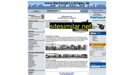 marktplatz-löchgau.de alternative sites