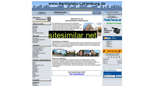 marktplatz-lütjenburg.de alternative sites
