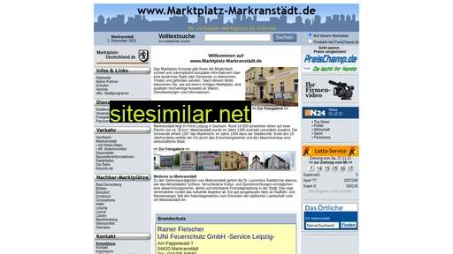 Marktplatz-markranstädt similar sites