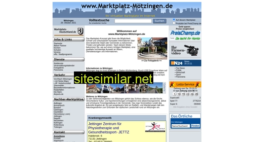 marktplatz-mötzingen.de alternative sites