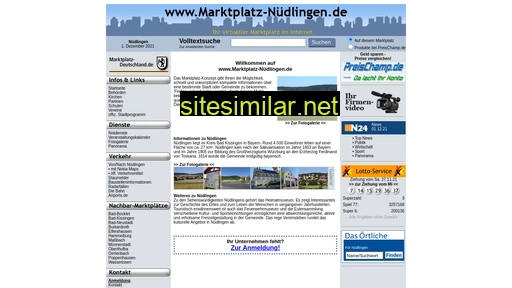 marktplatz-nüdlingen.de alternative sites