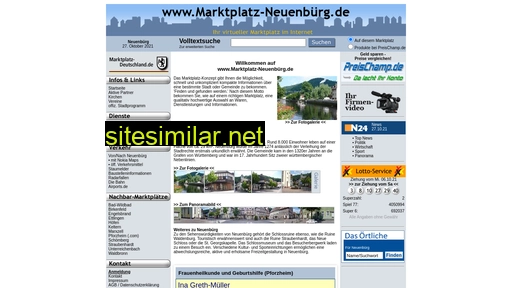 Marktplatz-neuenbürg similar sites